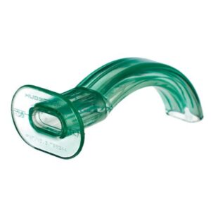 Guedel Oropharyngeal Airway Hudson RCI Cath-Guide Green 120 mm Length Size 7 NonSterile Adult