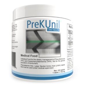Oral Supplement PreKUnil LNAA Unflavored Tablet 550 per Bottle Bottle