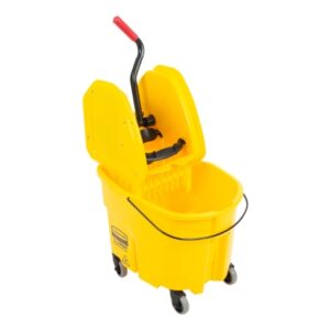Mop Bucket with Wringer WaveBrake 35 Quart Yellow