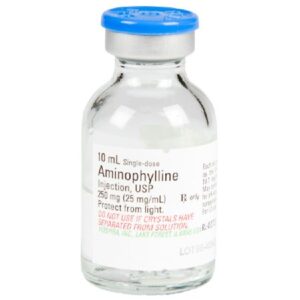 Aminophylline 25 mg / mL Injection 10 mL