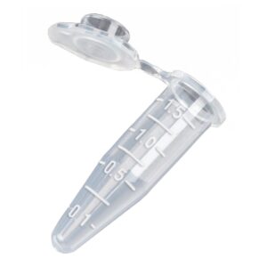 McKesson Microcentrifuge Tube Plain 1.5 mL Snap Cap Polypropylene Tube