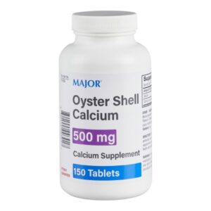 Joint Health Supplement Oyster Shell 500 mg Strength Tablet 150 per Bottle