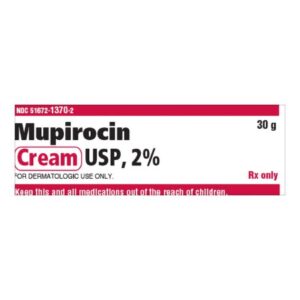 Mupirocin Calcium 2% Topical Cream 30 Gram