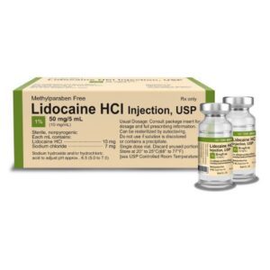 Lidocaine HCl, Preservative Free 1%, 10 mg / mL Injection 5 mL