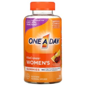 Multivitamin Supplement VitaCraves Women’s Gummy 80 per Bottle Assorted Fruit Flavor