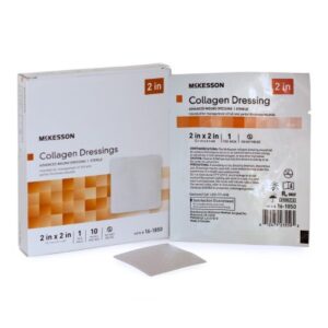 Collagen Dressing McKesson 2 X 2 Inch Square Sterile