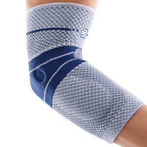 Elbow Support EpiTrain Size 3 Pull-On Sleeve Left or Right Elbow 10-3/4 to 11-1/2 Inch Forearm Circumference Titan / Blue