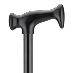 T-Handle Cane Nova Aluminum 28 to 39 Inch Height Black
