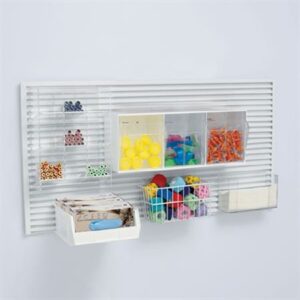 Labwall Starter Bundle 2 X 4 Foot / 7 X 14-3/4 X 16-1/2 Inch Organizer Bin
