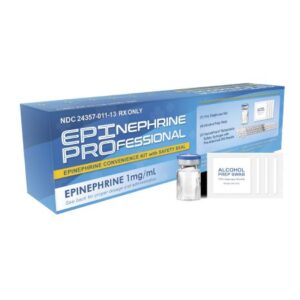 Epinephrine Professional Epinephrine 1 mg / mL (1:1000) Injection 1 mL