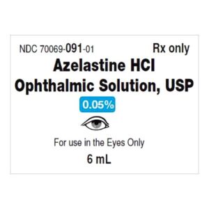 Azelastine HCl 0.05% Solution 6 mL