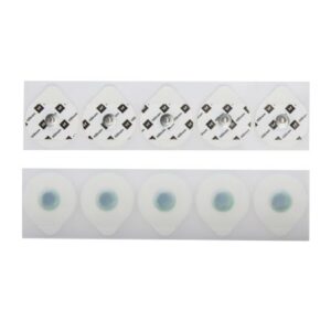 ECG Monitoring Electrode Welch Allyn Snap Connector Wet Gel Foam Backing Adult Non-Radiolucent 10 per Pack