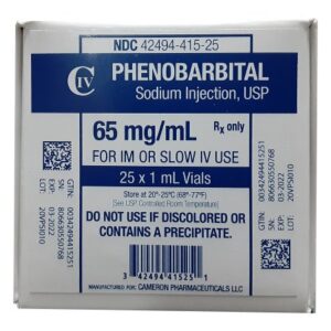 Phenobarbital Sodium 65 mg / mL Injection