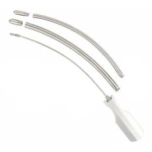 Vascular Tunneler Set 6 X 25 mm / 8 X 25 mm, Slight Curve OR Grade