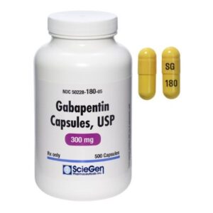 Gabapentin 300 mg Capsule 500 Capsules