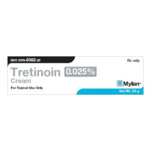 Tretinoin 0.025% Cream 20 Gram