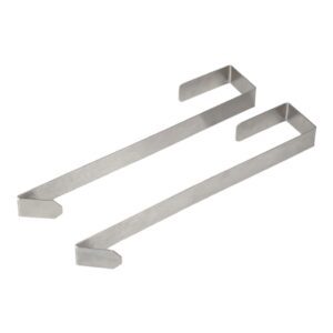Hanger Set Stainless Steel, 1 X 2 X 11-7/8 Inch