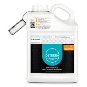 Drug Disposal Container Deterra 1 Gallon
