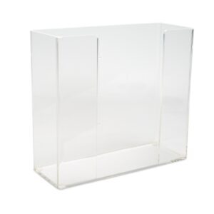 Glove Holder Box Heathrow Scientific 2 Boxes Clear