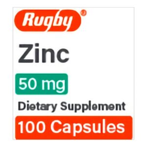 Replacement Preparation Zinc Sulfate 50 mg Strength Capsule 100 per Bottle