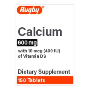 Joint Health Supplement Calcium / Vitamin D3 Tablet 150 per Bottle