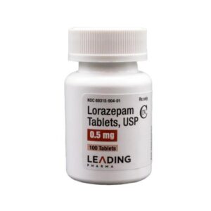 Lorazepam 0.5 mg Tablet 100 Tablets