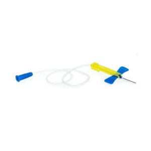 McKesson Prevent G Blood Collection Set 23 Gauge 3/4 Inch Needle Length Safety Needle 12 Inch Tubing Sterile