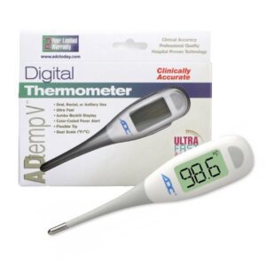 Digital Stick Thermometer Adtemp Oral / Rectal / Axillary Probe Handheld