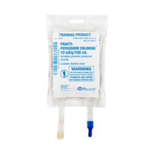 Clinical Training Medication Practi-Potassium Chloride Liquid I.V. Bag 100 mL