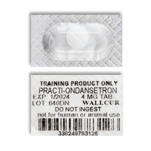 Clinical Training Medication Practi-Ondansetron Scored Tablet Blister Pack 4 mg per Dose