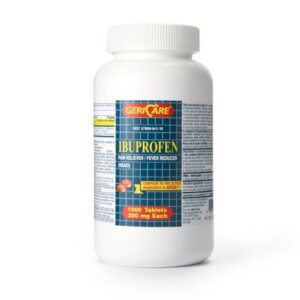 Pain Relief Geri-Care 200 mg Strength Ibuprofen Tablet 1000 Per Bottle