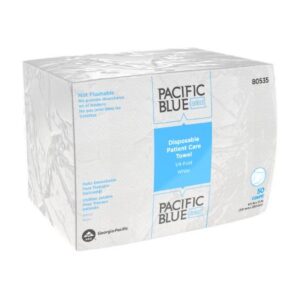 Washcloth Pacific Blue Select 9-1/2 X 13 Inch White Disposable