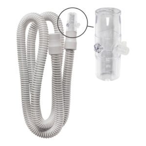 Ventilator Circuit Corrugated Tube 72 Inch Tube Single Limb Adult Without Breathing Bag Single Patient Use Passive Circuit