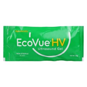 Ultrasound Gel EcoVue High Viscosity 25 Gram Packet NonSterile