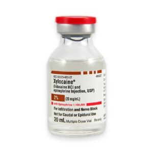 Xylocaine with Epinephrine Lidocaine HCl / Epinephrine 2% – 1:100,000 Injection 20 mL