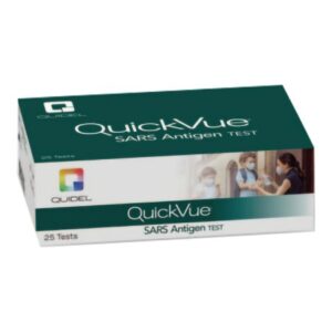 Respiratory Test Kit QuickVue Professional Use SARS Antigen 25 Tests CLIA Waived