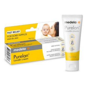 Hand and Body Moisturizer Purelan 1.3 oz. Tube Unscented Cream