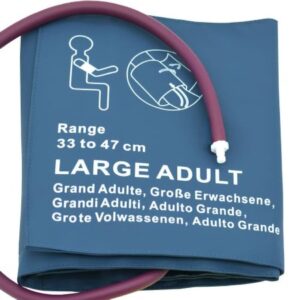 Reusable Blood Pressure Cuff Arm Nylon Cuff Large Adult Cuff