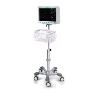 Diagnostic Mobile Stand Edan USA 5  Casters For use with with Edan ECGs, Fetal Monitors, Vital Signs Monitors, and Patient Monitors