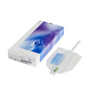 Intermittent Closed System Catheter Tray LoFric Hydro-Kit Male / Straight Tip 14 Fr. Without Balloon Hydrophilic Coated Polyolefin-Based Elastomer (POBE)