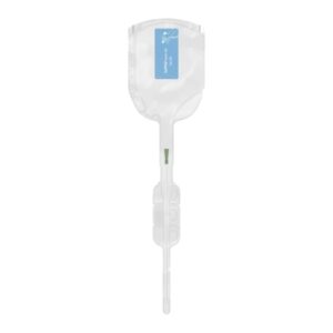 Intermittent Closed System Catheter Tray LoFric Hydro-Kit Male / Tiemann Tip 14 Fr. Without Balloon Hydrophilic Coated Polyolefin-Based Elastomer (POBE)