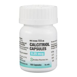 Calcitriol 0.25 mcg Capsule 100 Capsules