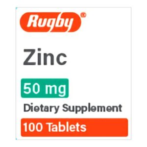 Mineral Supplement Zinc Gluconate 50 mg Strength Tablet 100 per Bottle