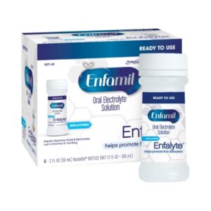 Oral Electrolyte Solution Enfamil Enfalyte Unflavored 2 oz. Bottle Liquid Electrolyte