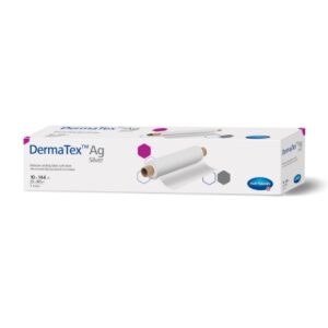 Silver Moisture Wicking Fabric DermaTex Ag 10 X 144 Inch Roll Sterile