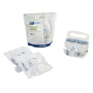 CPAP Mask Kit CPAP Starter Kit Eson 2 Nasal Style Small / Medium / Large Cushions Adult