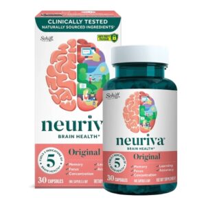 Brain Health Supplement neuriva Coffee Fruit Extract (Coffea arabica) / Phosphatidylserine 100 mg – 100 mg Strength Capsule 30 per Bottle