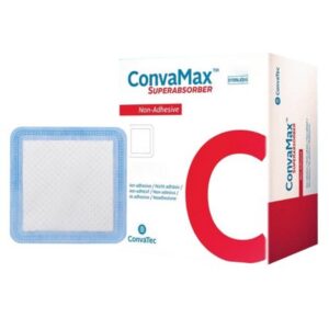 Super Absorbent Dressing ConvaMax Superabsorber 6 X 6 Inch Square