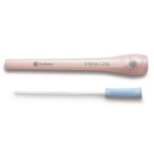 Urethral Catheter Infyna Chic Straight Tip Hydrophilic Coated PVC 8 Fr. 5 Inch