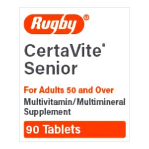 Multivitamin Supplement 0.4 – 300 – 250 mg Strength Tablet 90 per Bottle